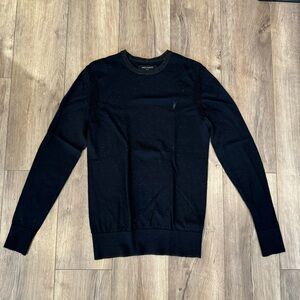 Allsaints wool ram skull sweater